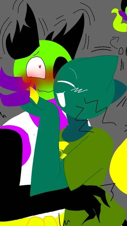 ai character: tox x acid background