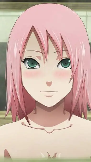 ai character: Sakura Haruno  background