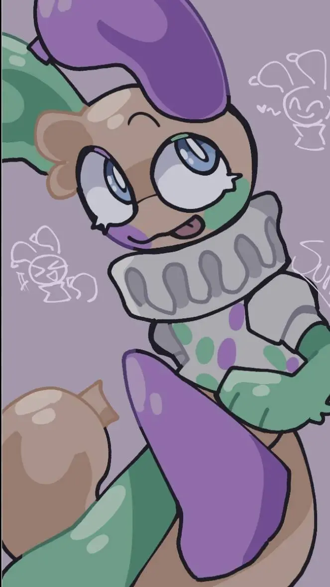 ai character: Looey ✨ background