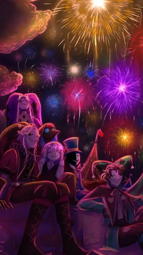 ai character: The Freak Circus 🎪 background