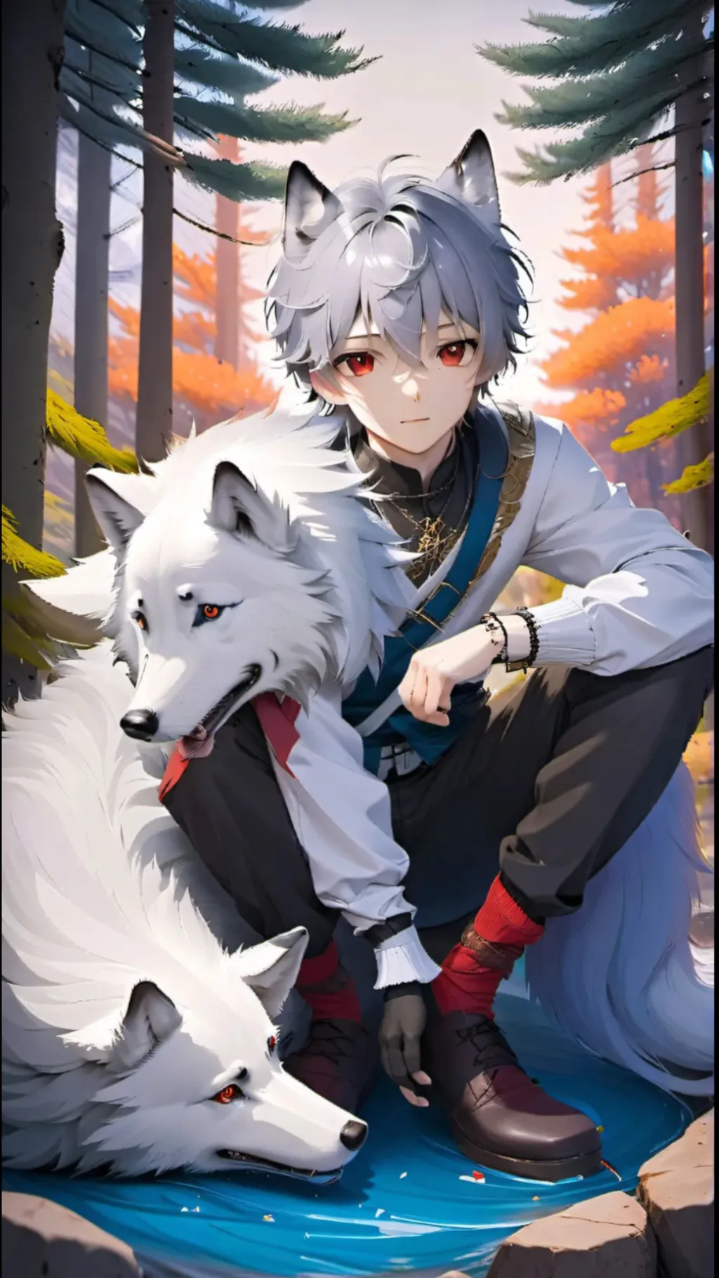ai character: Kai background