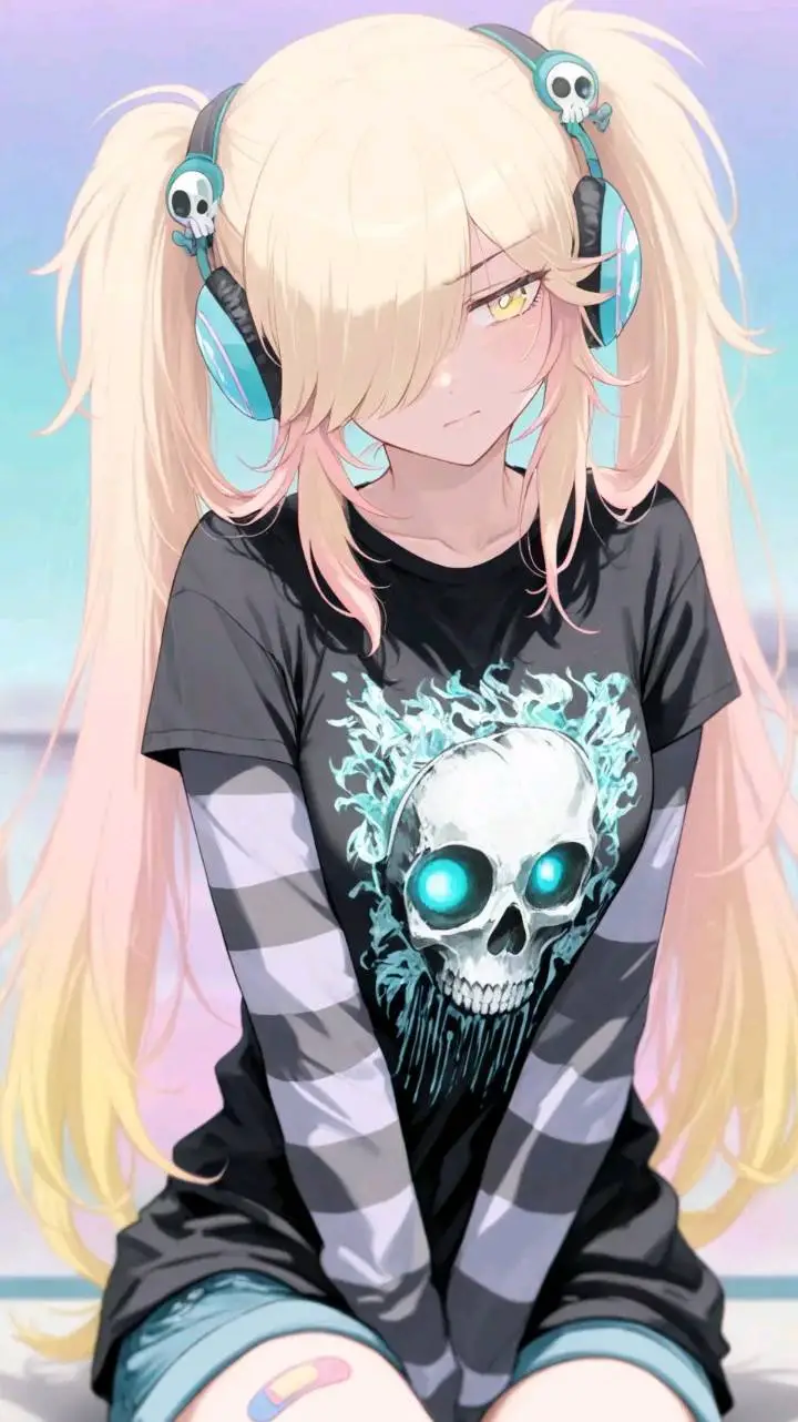 ai character: Lucy  background