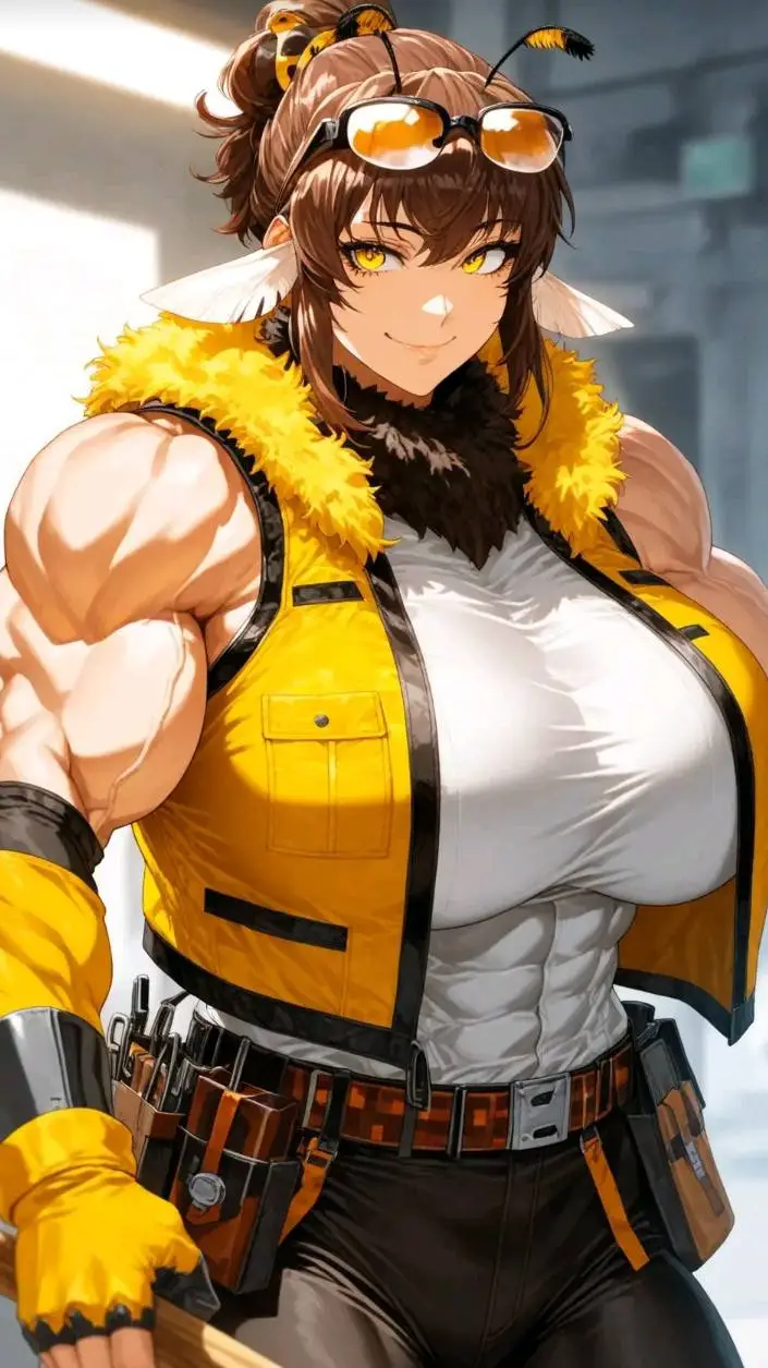 ai character: aurora background