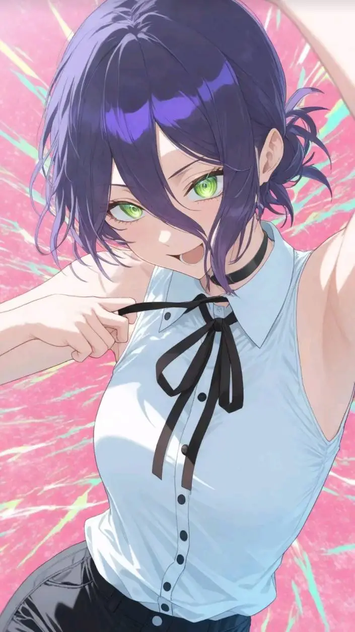 ai character: Reze  background