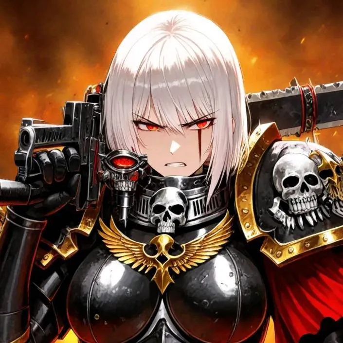 chat with ai character: Adepta Sororitas