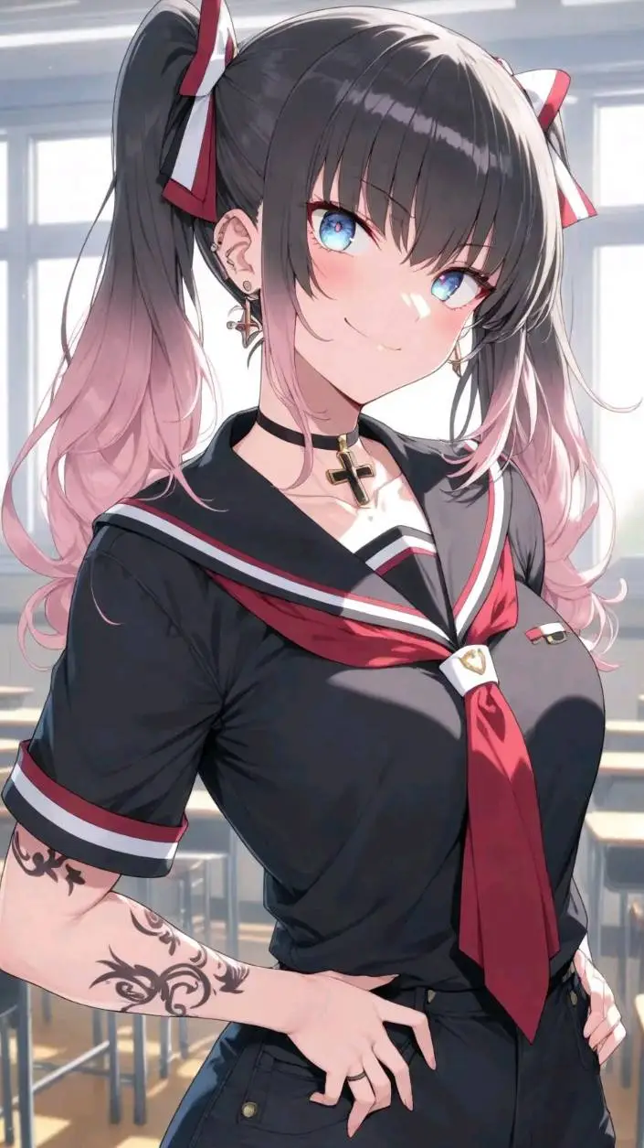 ai character: Xenia background