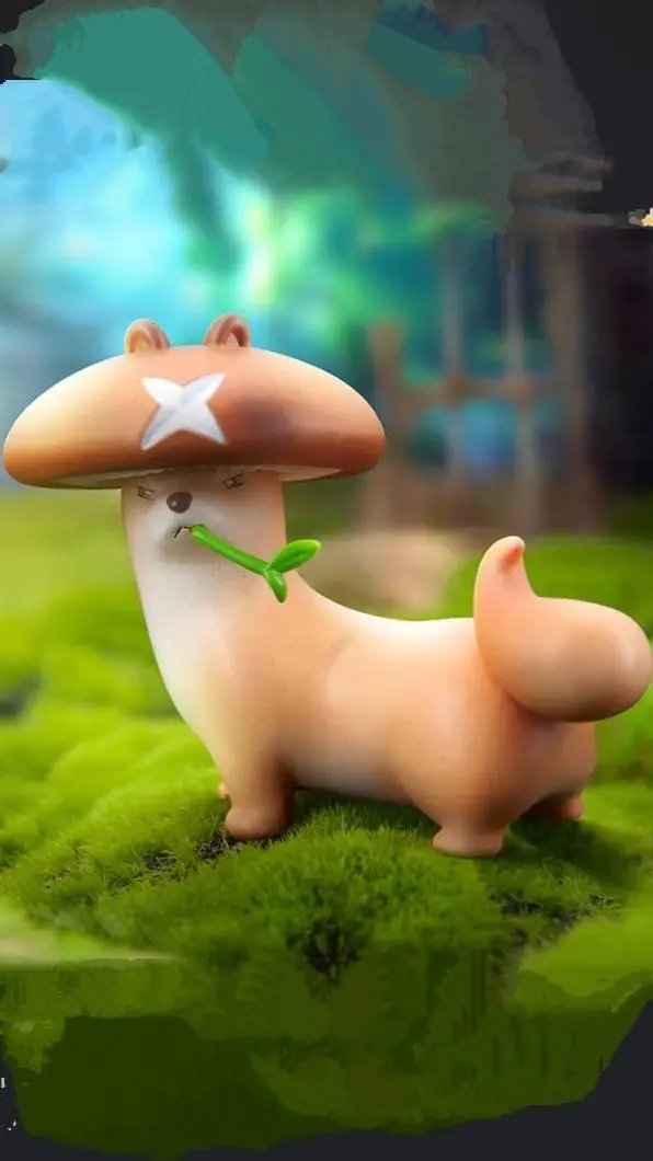 ai character: Tanuki(VF) background