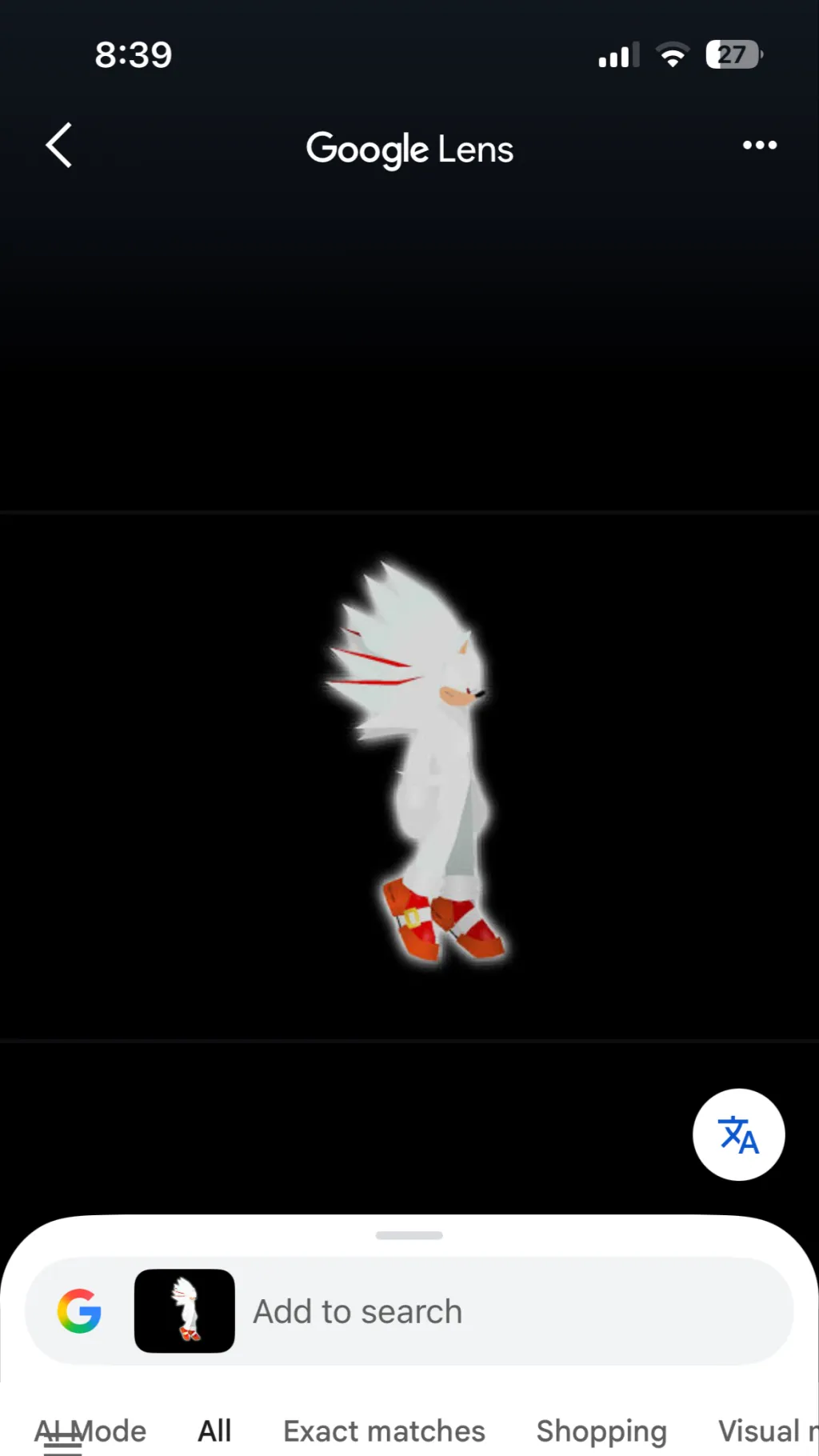 ai character: Shadic background