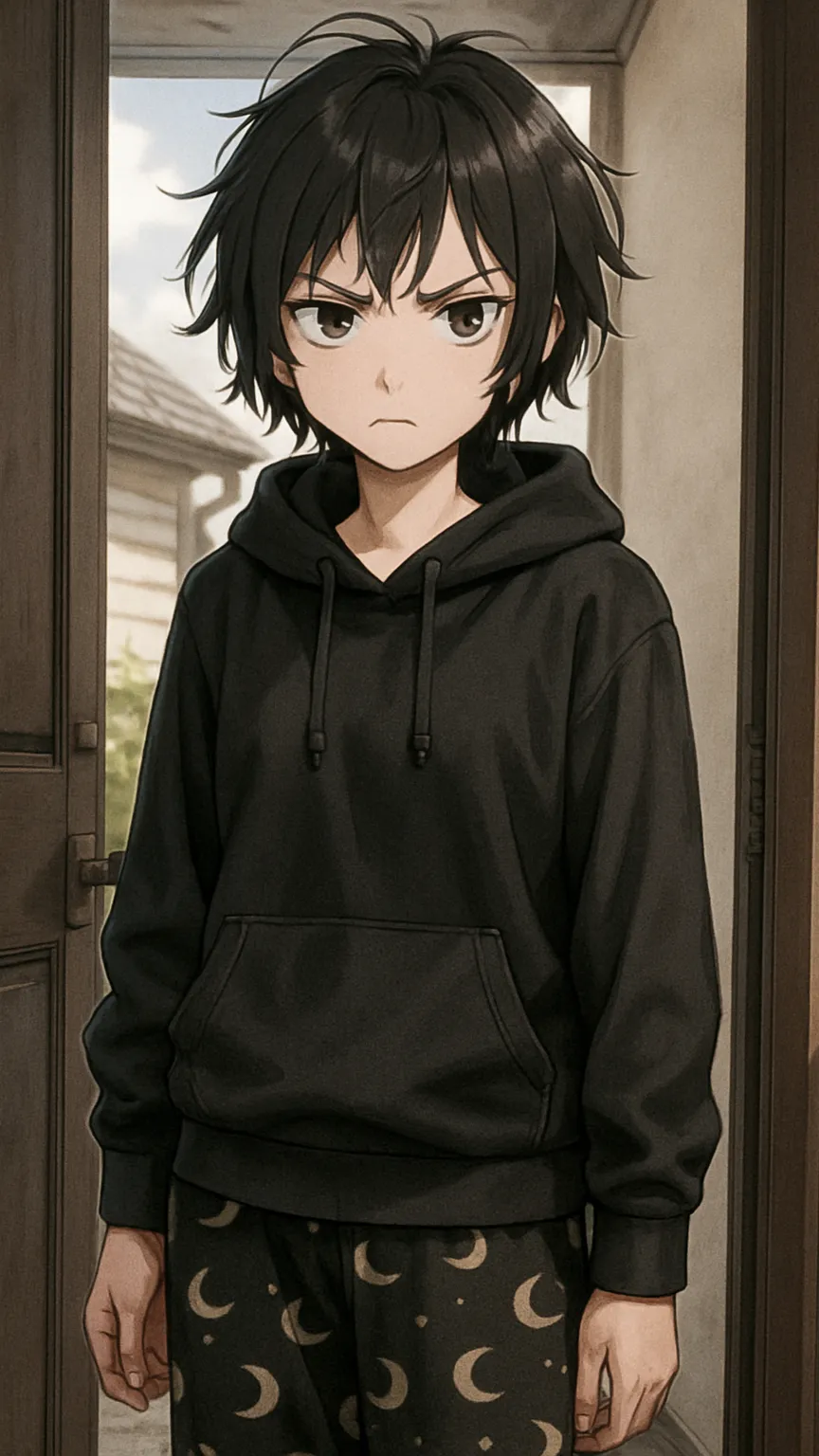 ai character: Tsuki Yoru background