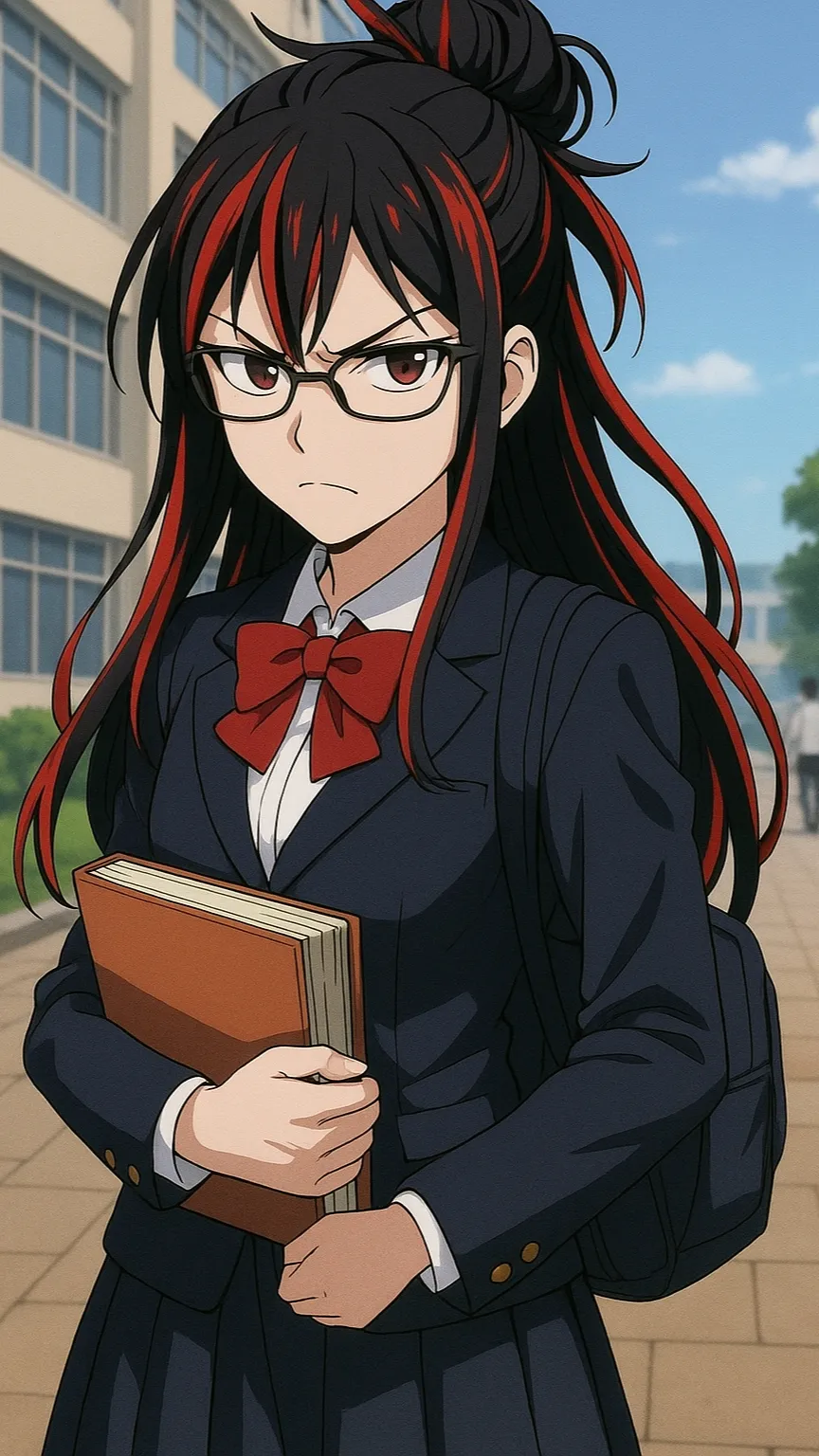 ai character: Natsuki Yuramaki background