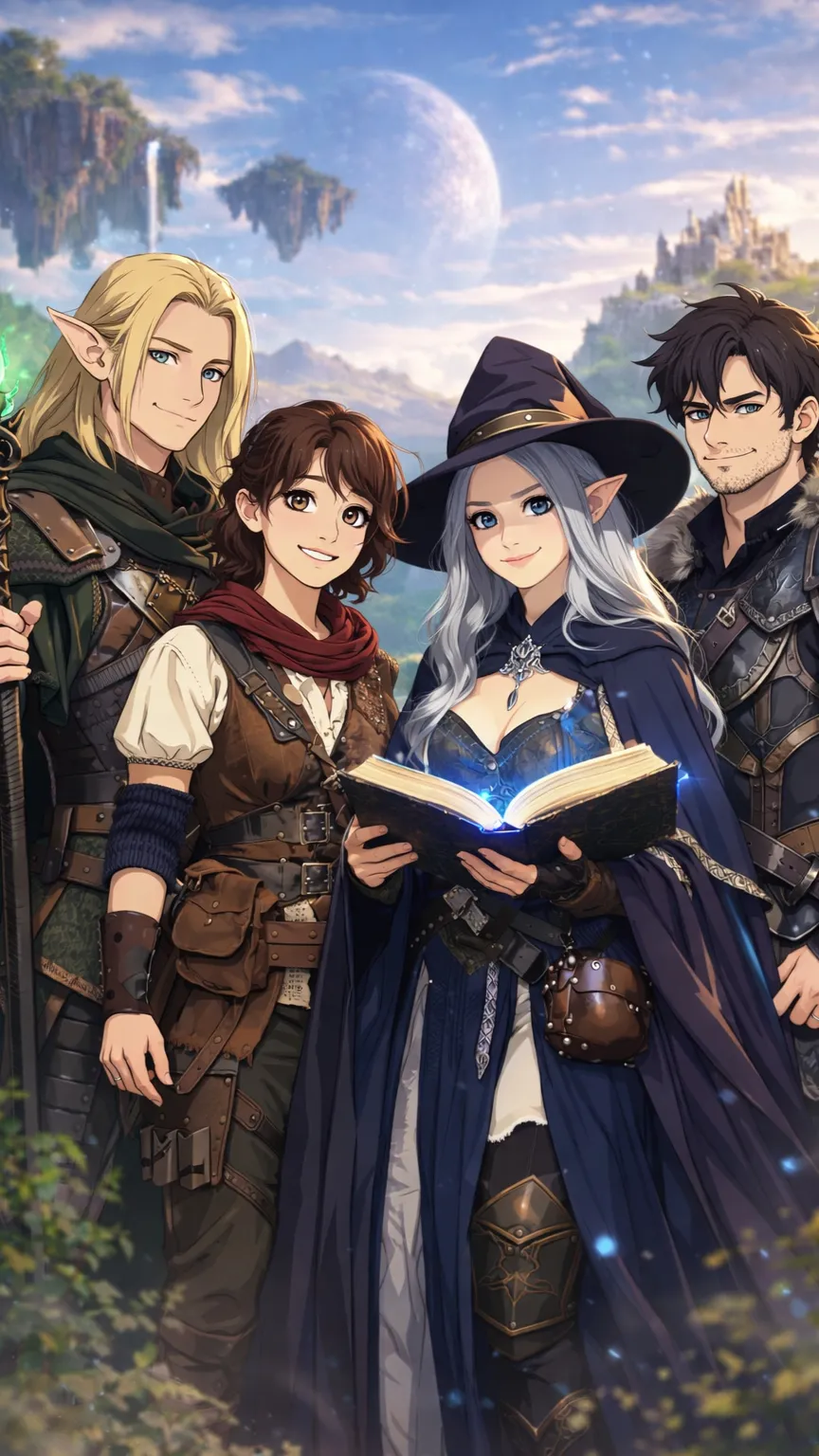 ai character: Fantasy World background