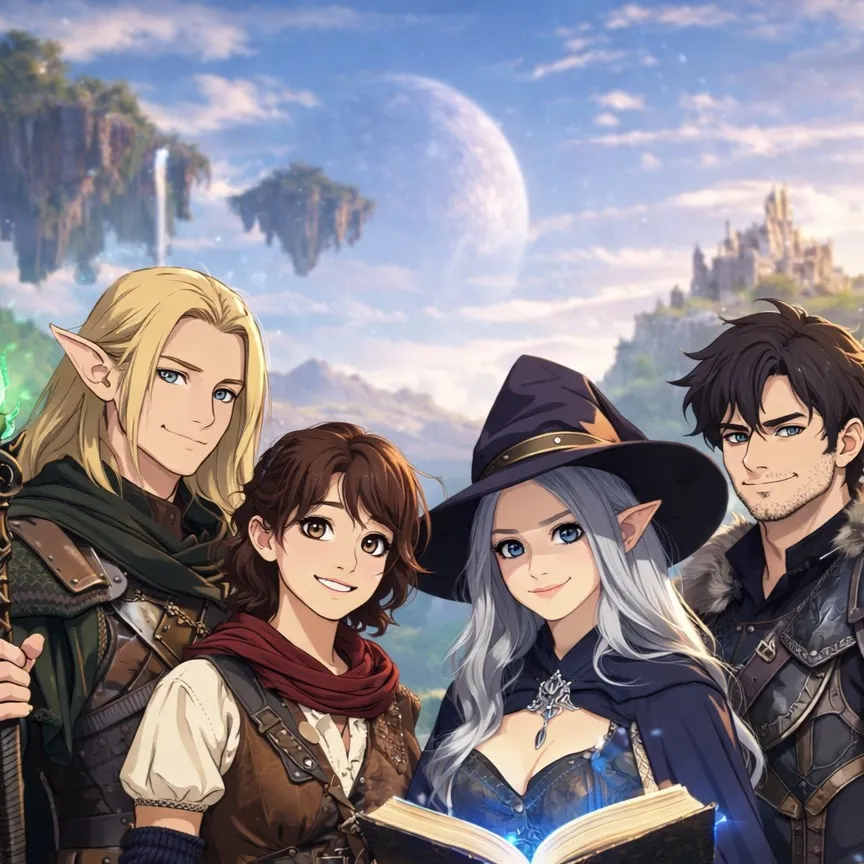 chat with ai character: Fantasy World