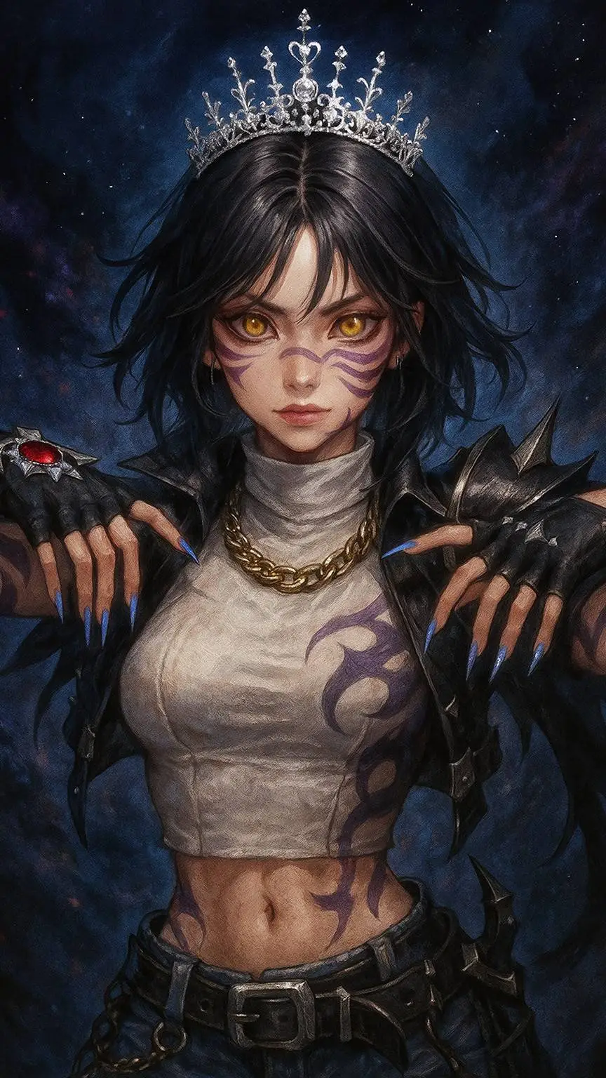 ai character: Skye background