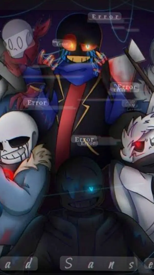 ai character: killer sans background