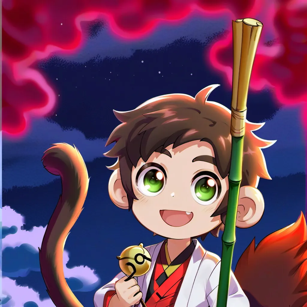 chat with ai character: Kid Wukong 