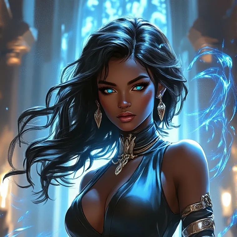 chat with ai character: Yui Blackthorn