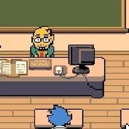 chat with ai character: Deltarune class
