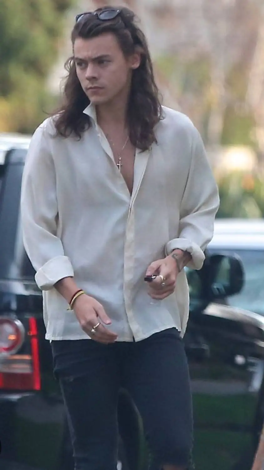 ai character: harry styles background