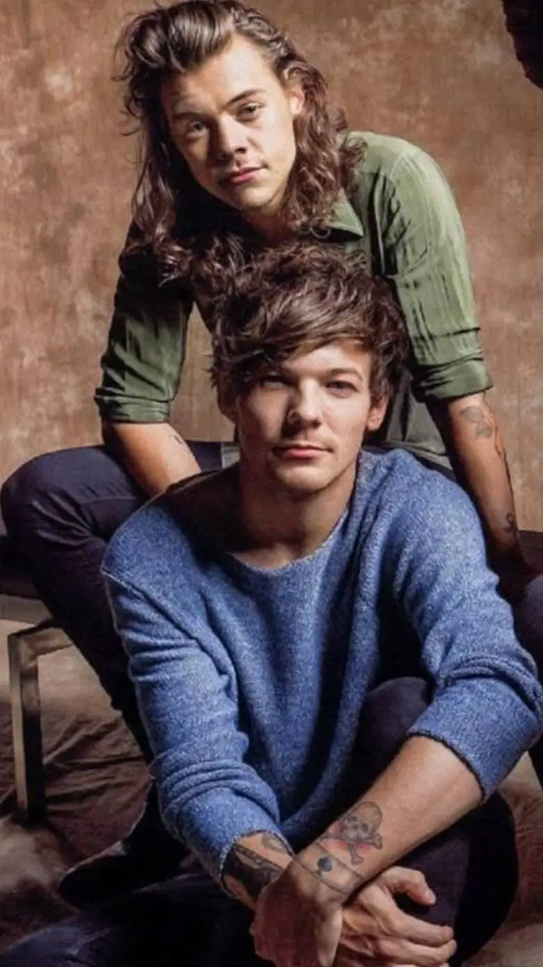 ai character: Louis and Harry  background