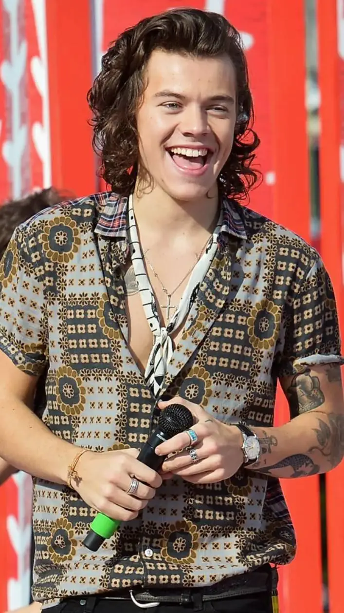 ai character: harry styles background