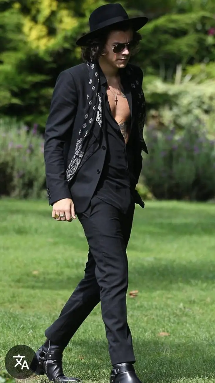 ai character: Harry Styles background