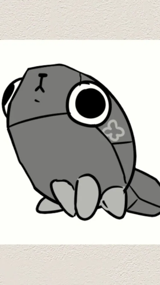 ai character: Pebble background