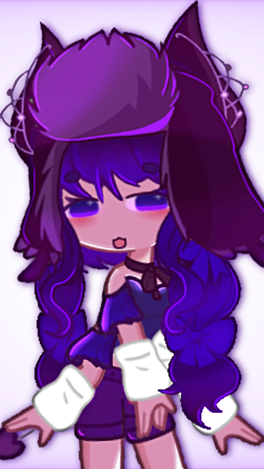 ai character: Glowi background