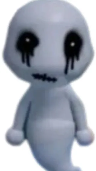 ai character: Ghost background