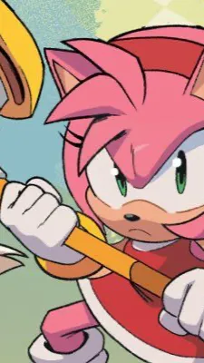ai character: Amy Rose background
