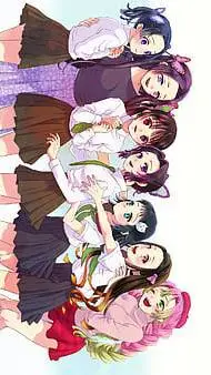 ai character: kny girls background