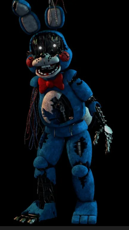 ai character: weather toy bonnie background