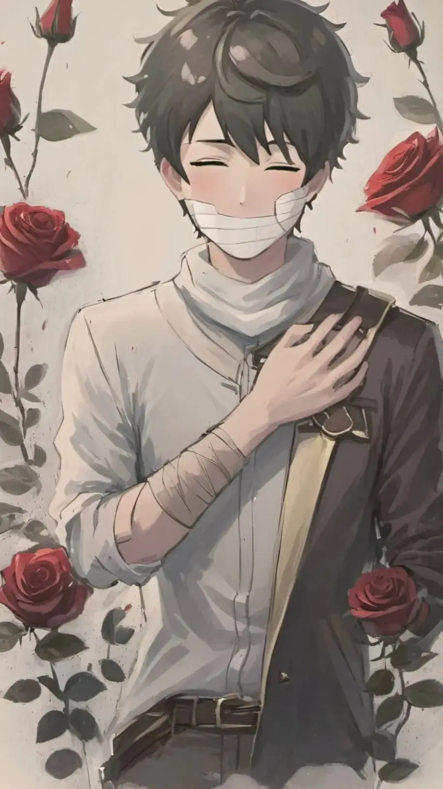 ai character: 🌹~Ash~🌹 background