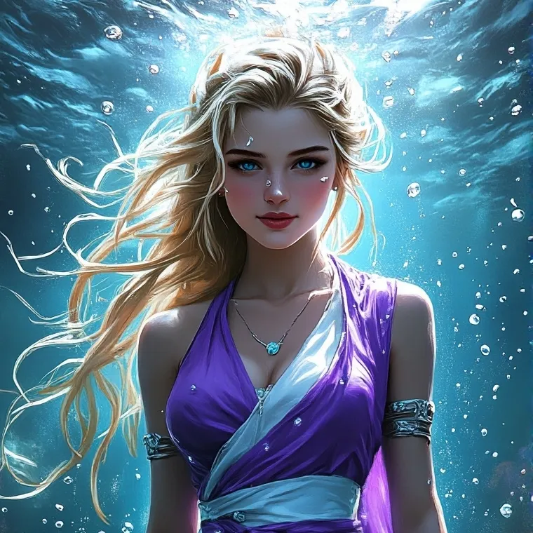 chat with ai character: goddess of water 
