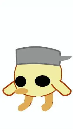 ai character: ducky  background