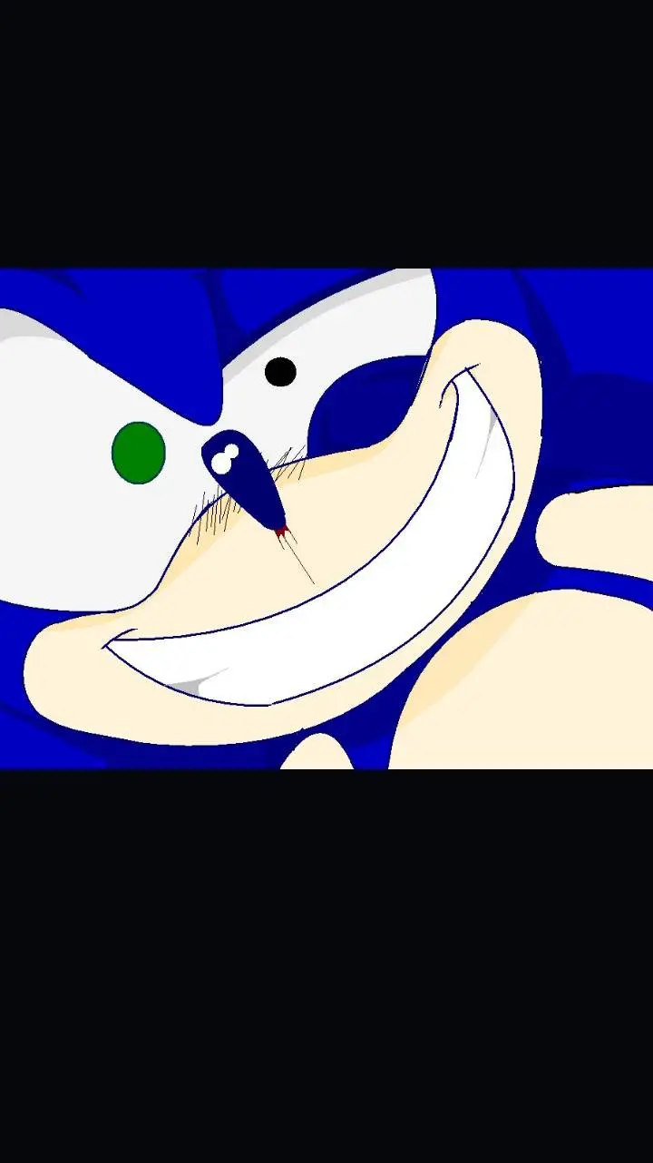 ai character: Insane Sonic background