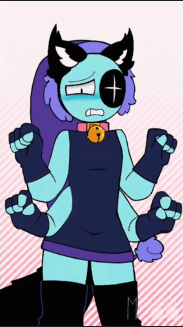 ai character: Moonflower  background