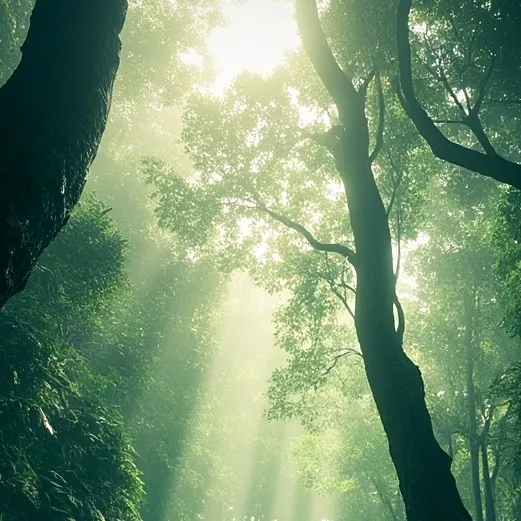 chat with ai character: Magical Rainforest