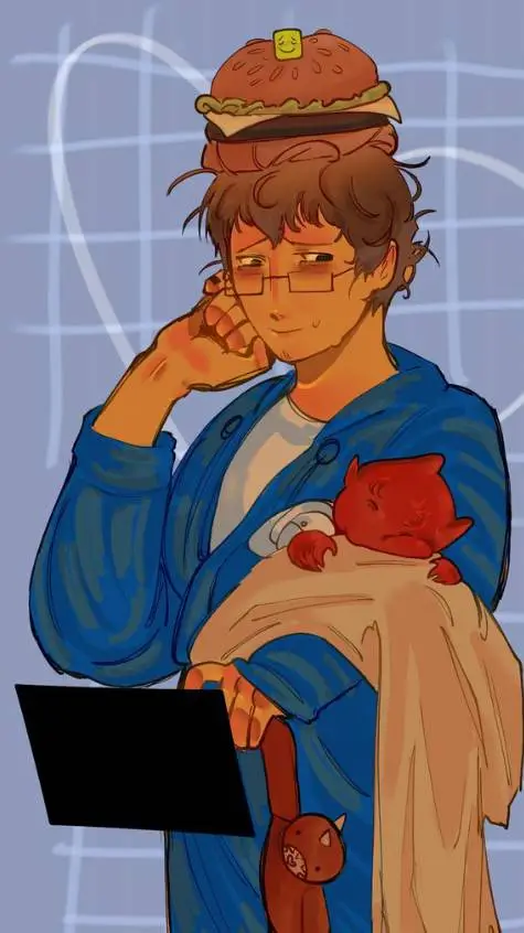 ai character: father days!!  background