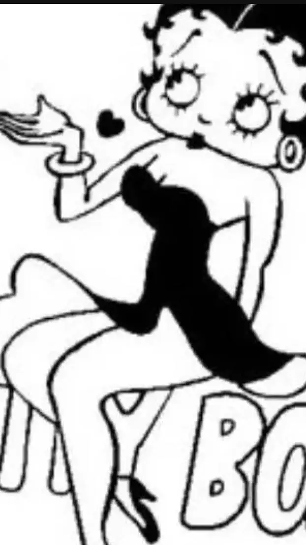 ai character: Betty boop background