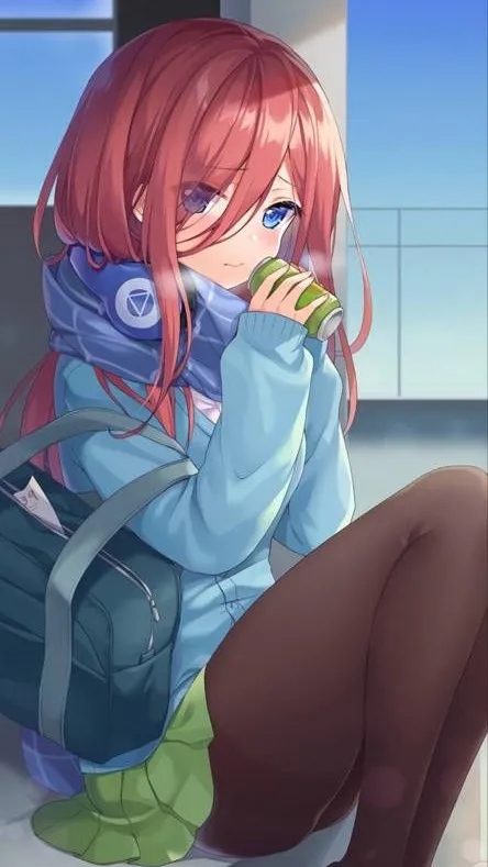 ai character: Miku Nakano background