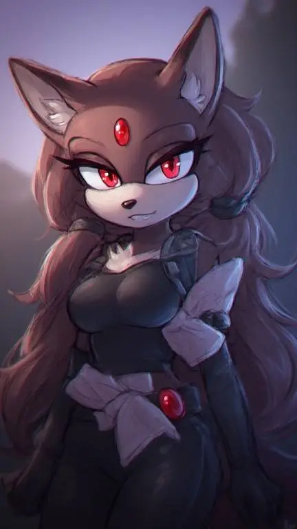 ai character: nightshade the fox background