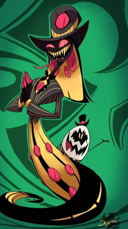 ai character: 🐍Sir-Pentious🐍 background