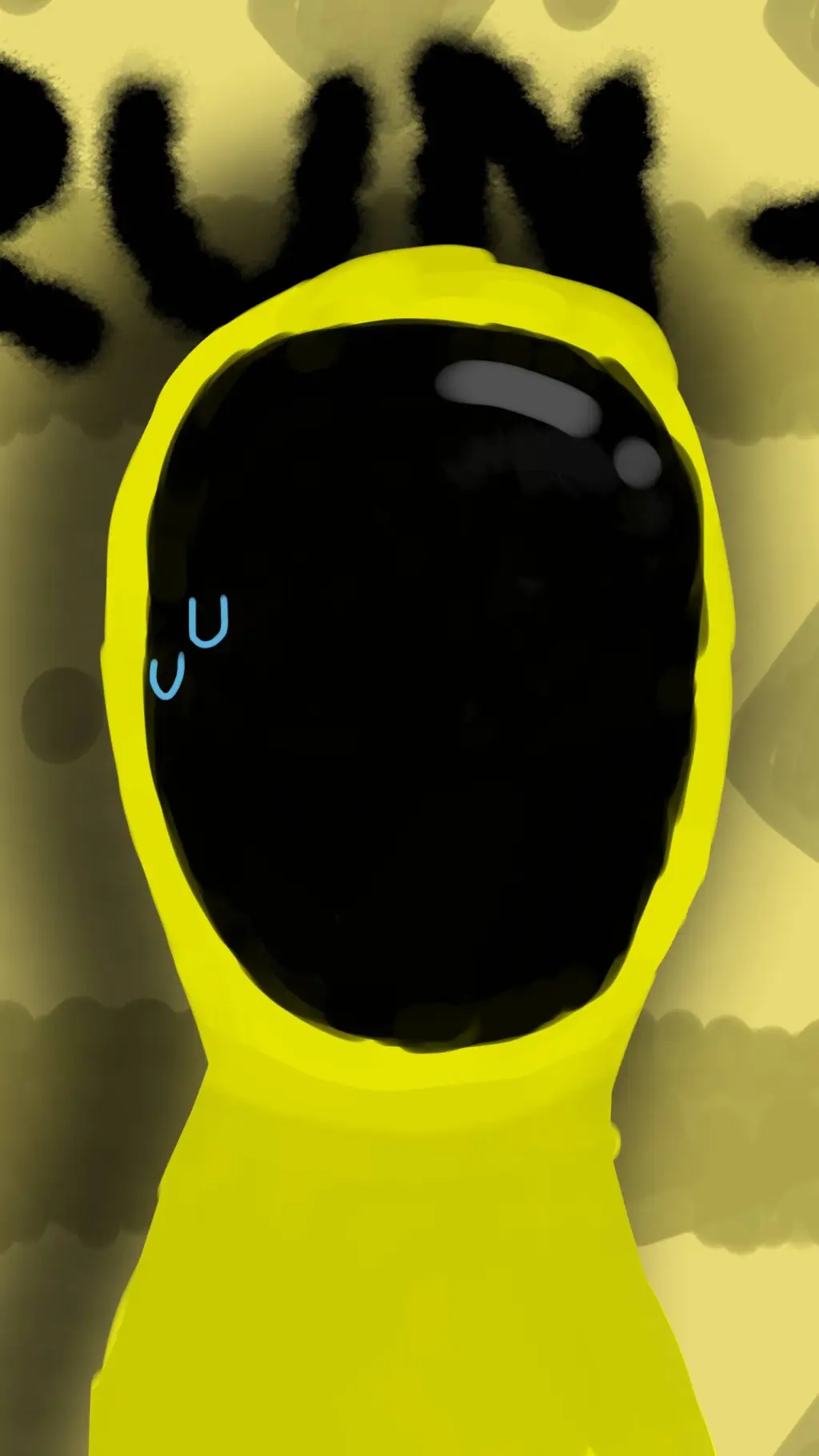 ai character: The Backrooms background