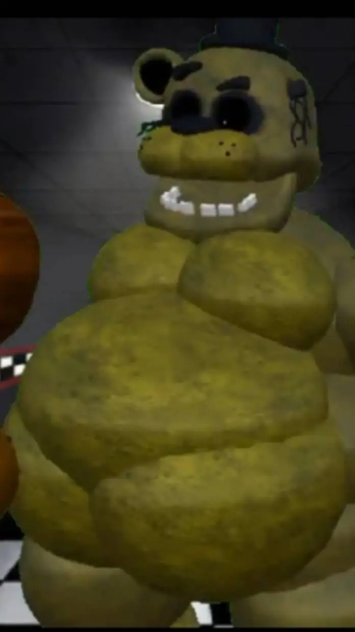 ai character: Golden Burger background