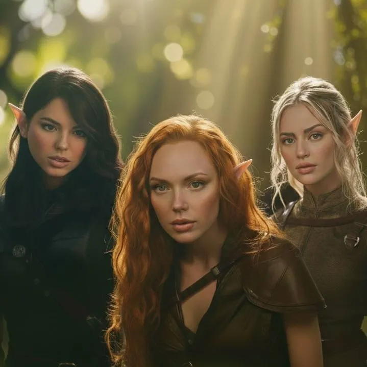 chat with ai character: Lyra, Elara, Sylvi