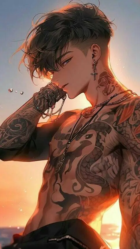ai character: 🌊David🌊 background