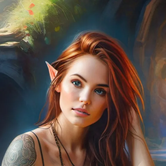 chat with ai character: Arihanna Elfenia