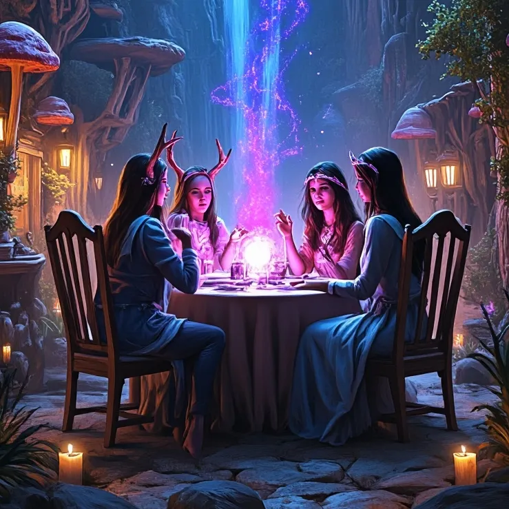chat with ai character: Asha's Coven