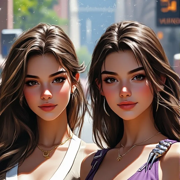 chat with ai character: Sasha and Veronica