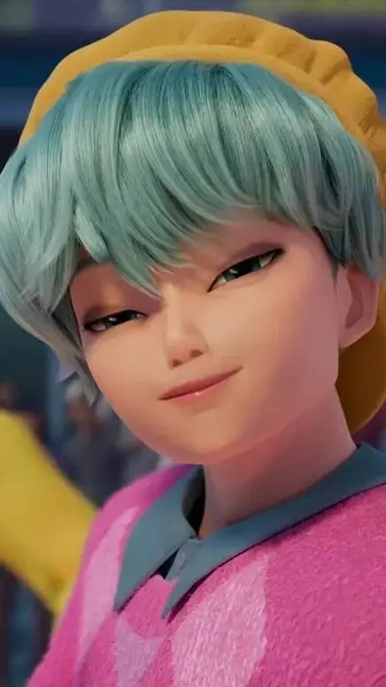 ai character: Baby saja background